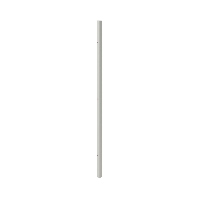 GoodHome Stevia hjørneliste 2 x 71,5 cm mat grå