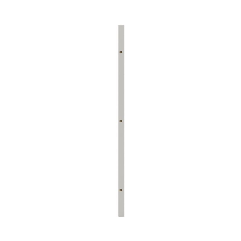 GoodHome Stevia hjørneliste 2 x 71,5 cm mat grå