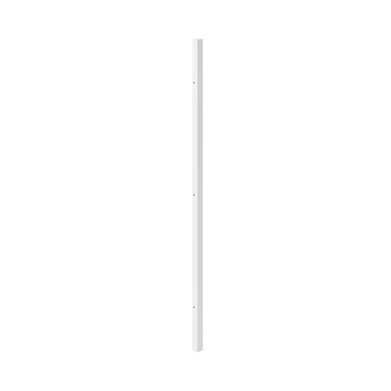 Hjørneliste vinkel GoodHome Stevia / Garcinia 2 x 71,5 cm hvid højglans
