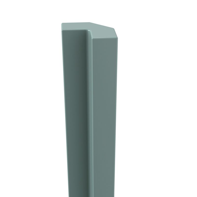 GoodHome Stevia Innovo hjørneliste 89,5 x 3,4 cm mat grøn