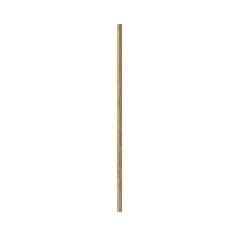 Hjørneliste GoodHome Verbena egetræ 89,9 cm