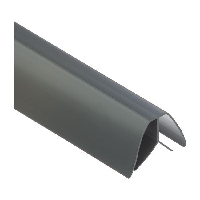 Indvendig hjørneliste i PVC Cezar 3 m grafit