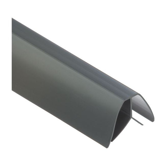 Indvendig hjørneliste i PVC Cezar 3 m grafit