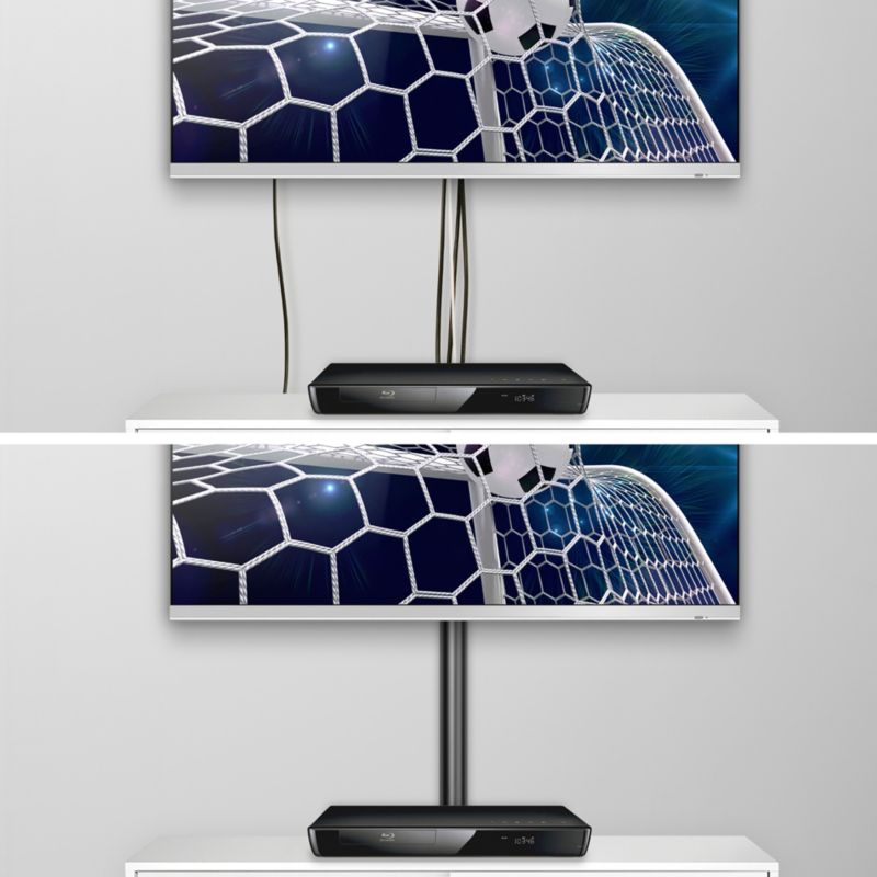 Halvrund kabelkanal D-line 50 x 25 x 1000 mm mat-sort