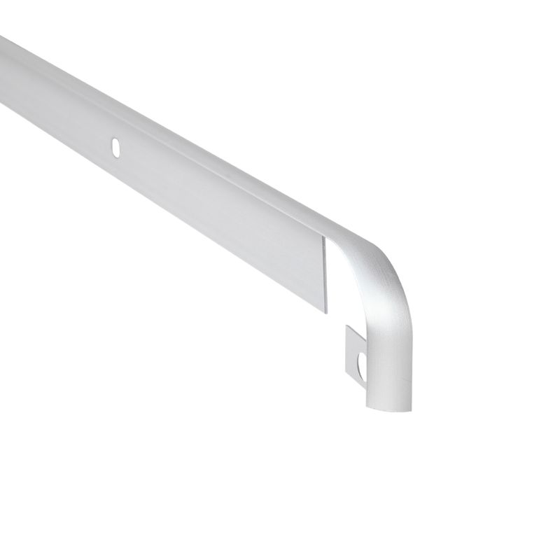 Listwa Przyblatowa Aluminiowa Szczotkowana 28 mm 62 cm Sølv