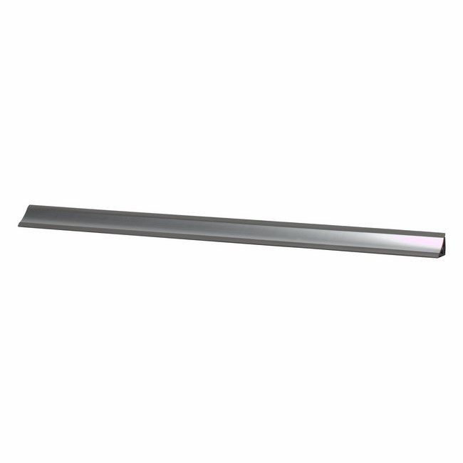 Indvendig PVC-kantliste til køkkenbord Salag 1,4 x 300 cm i sølv