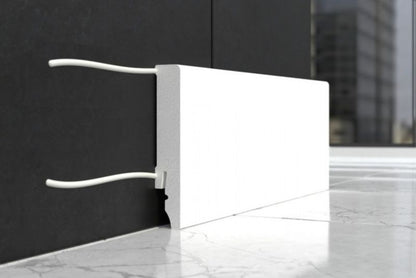 Fodliste Ekstruderet Polystyren 244x10 cm Hvid RAL9003 | 5907684668814