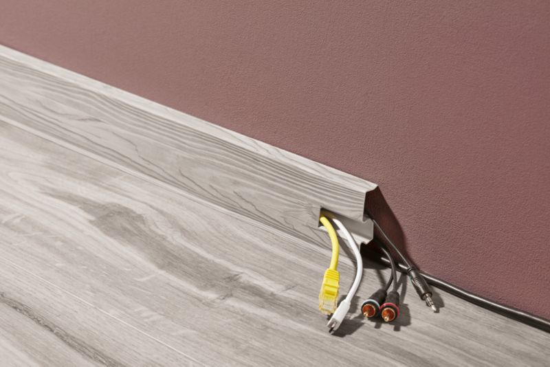 Listwa Przypodłogowa 250 cm Biały RAL9003 Połysk PVC