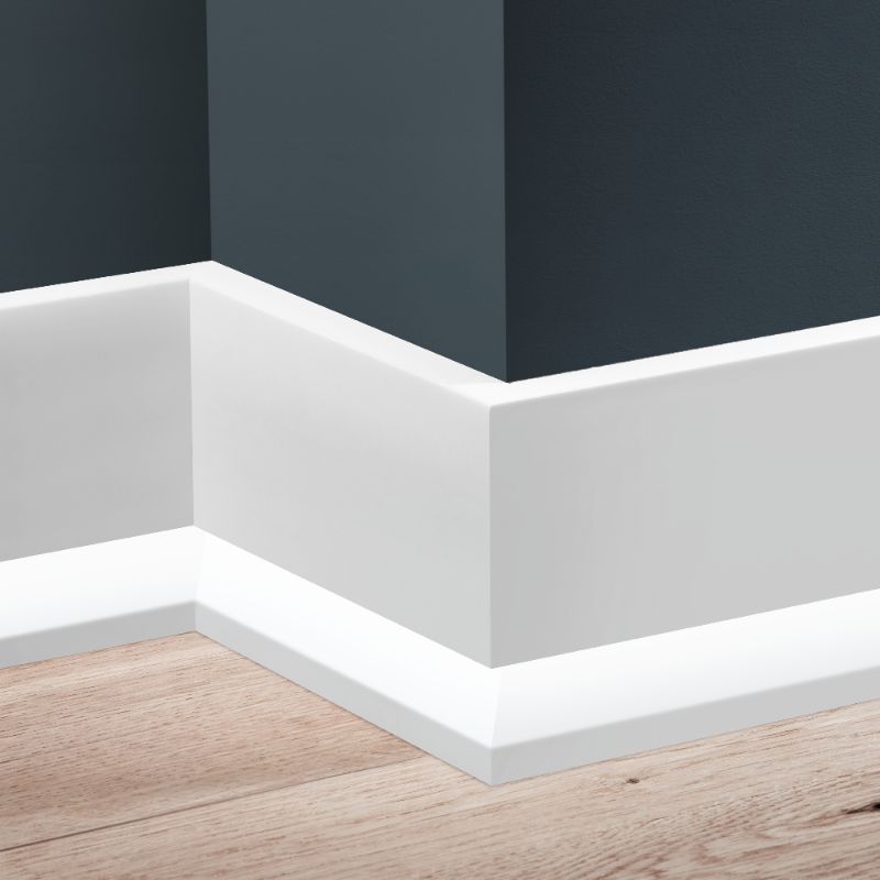 LED Fodpanel 244 cm Hvid Mat 1 stk.