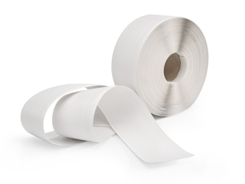 PVC gulvliste 70x20 mm, QUEST, fleksibel, blød sokkelliste, hvid, 5 m
