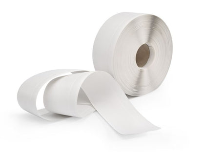 PVC gulvliste 70x20 mm, QUEST, fleksibel, blød sokkelliste, hvid, 5 m