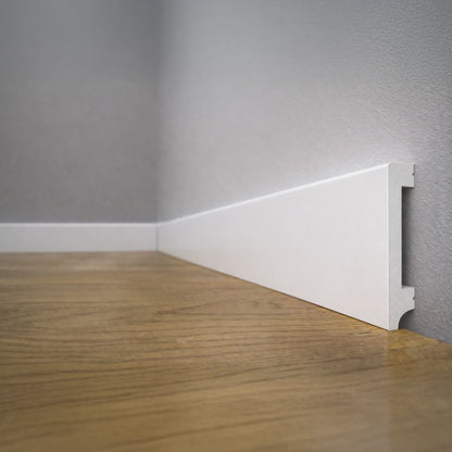 Fodliste Espumo 14x100 mm 240 cm Hvid