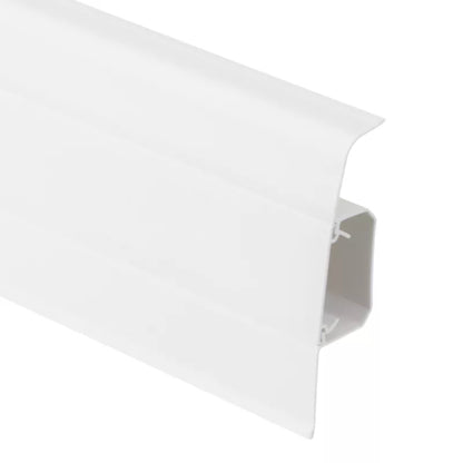 Listwa Przypodłogowa 220 cm Biała PVC 16 Stk. | 5063022780829