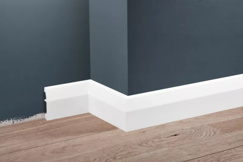 Listwa Przypodłogowa 244 cm Biała Matowa