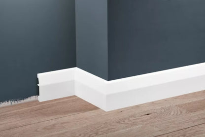 Listwa Przypodłogowa 244 cm Biała Matowa