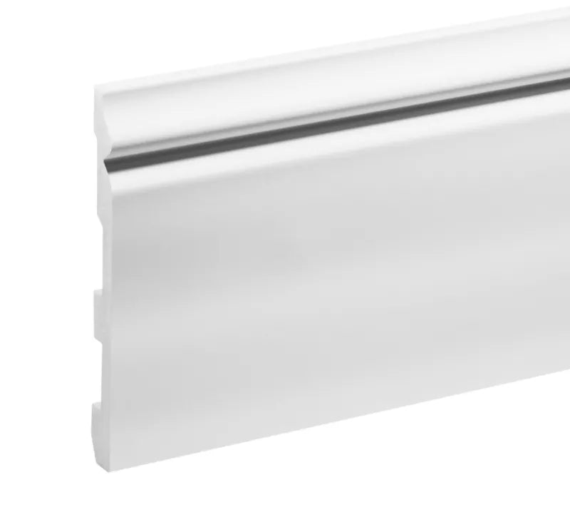 Listwa Przypodłogowa 244 cm Biała Matowa