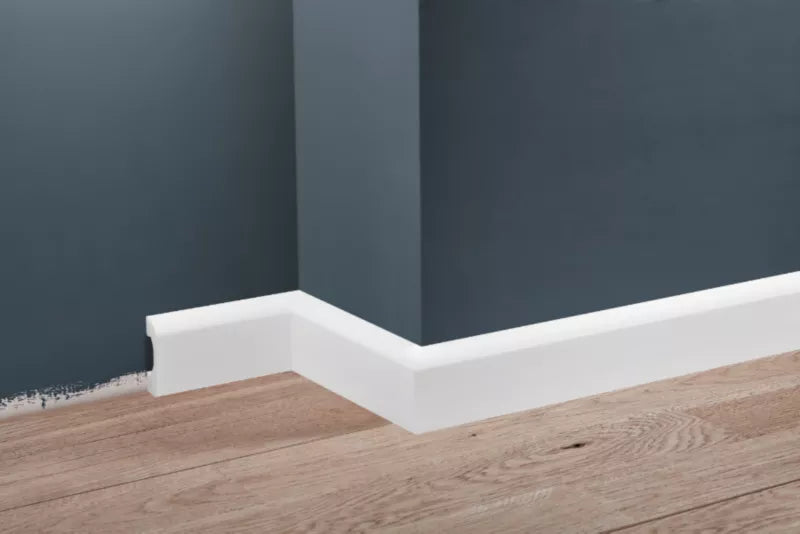 Listwa Przypodłogowa 244 cm Biała Matowa