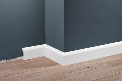 Listwa Przypodłogowa 244 cm Biała Matowa