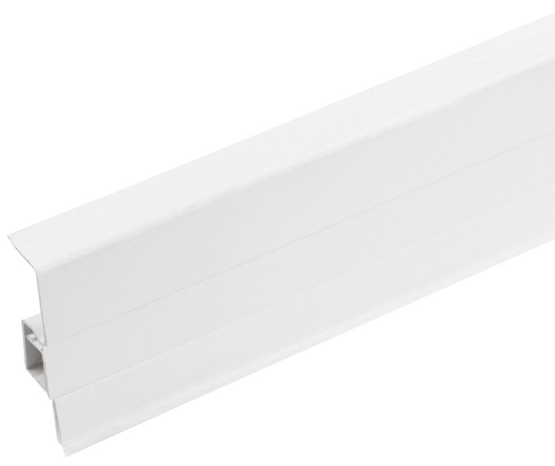 Listwa Przypodłogowa 250 cm Biały RAL9003 Połysk PVC