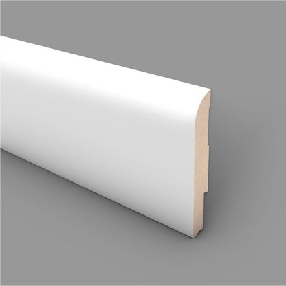 Listwa Przypodłogowa 240 cm Biała 15 mm