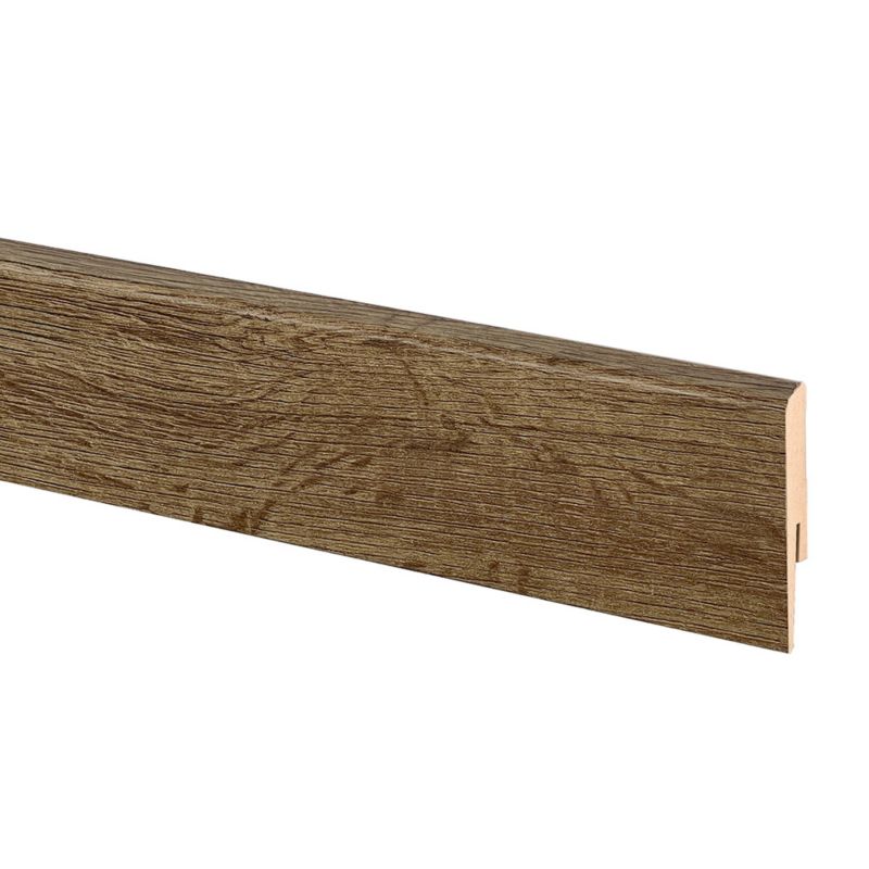 Fodliste Foge L09 80 x 15 x 240 cm MDF Egetræsmønster