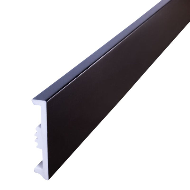 Sort Fodpanel 80 mm Mat Polystyren 2,2 m