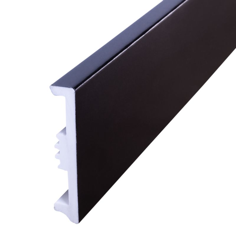 Sort Fodpanel 80 mm Mat Polystyren 2,2 m