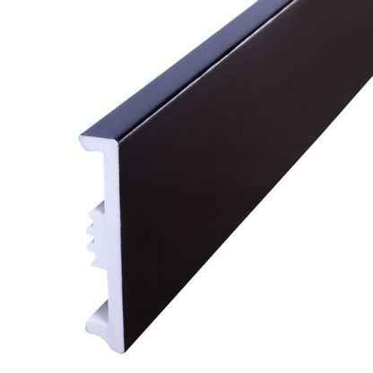 Sort Fodpanel 80 mm Mat Polystyren 2,2 m