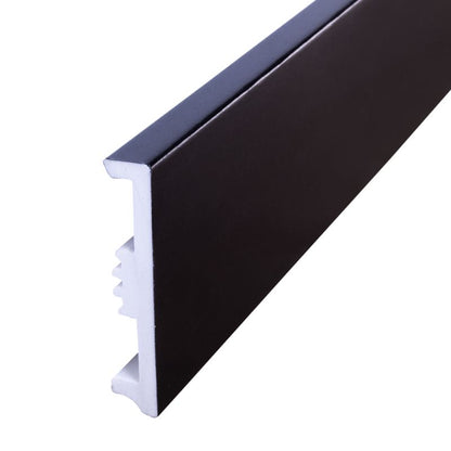Sort Fodpanel 80 mm Mat Polystyren 2,2 m