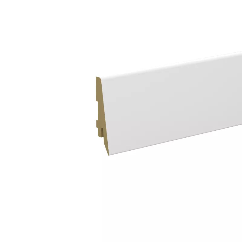 Listwa Przypodłogowa MDF 240 cm Biała 70 mm