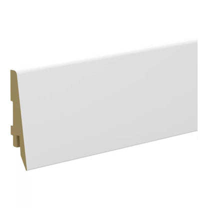 Listwa Przypodłogowa MDF 240 cm Biała 70 mm
