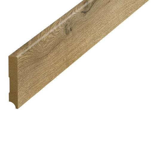 MDF Classen fodliste 80 mm i farven egetræ Pedro
