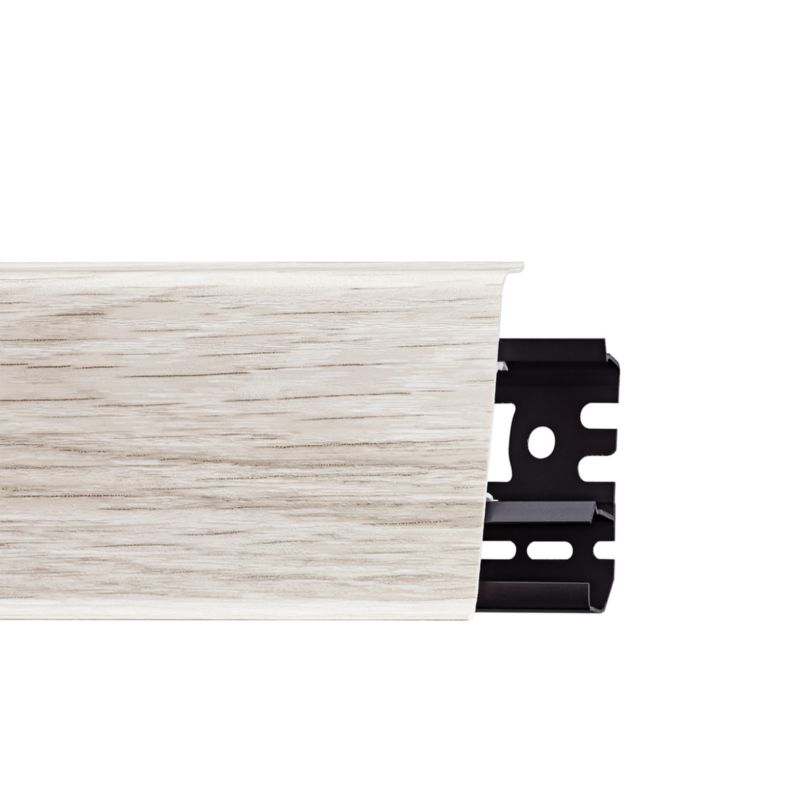Gulvliste 250 cm Beige Træeffekt Vandtæt