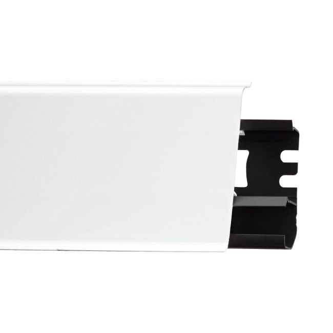 Arbiton Indo PVC fodliste 26 x 70 x 2500 mm hvid højglans