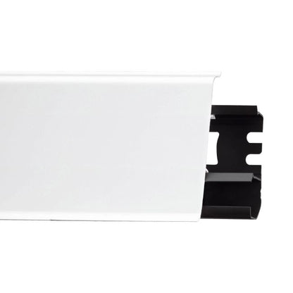 Arbiton Indo PVC fodliste 26 x 70 x 2500 mm hvid højglans