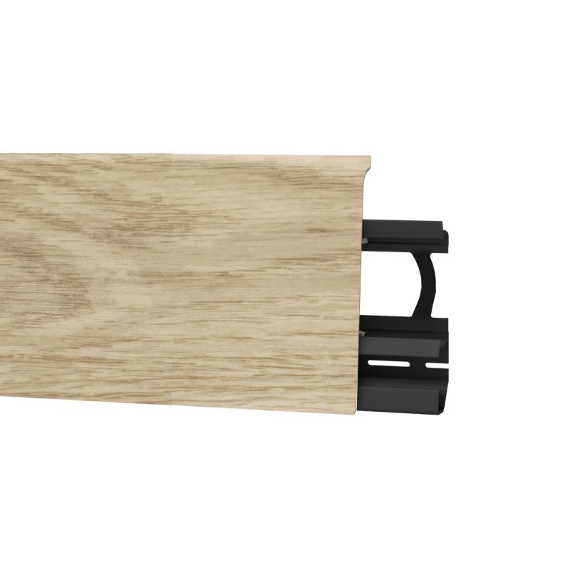 Listwa Przypodłogowa Dąb Brąz 250 cm PVC