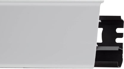 PVC Gulvliste 250 cm Hvid Mat