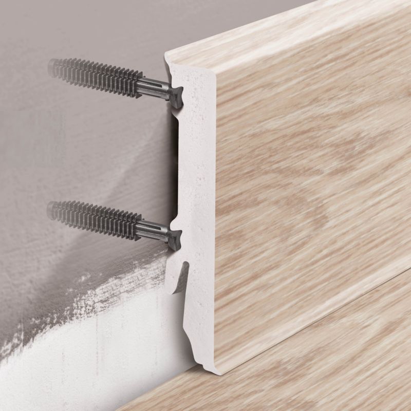 GoodHome Apus dekorativ PVC fodliste 100