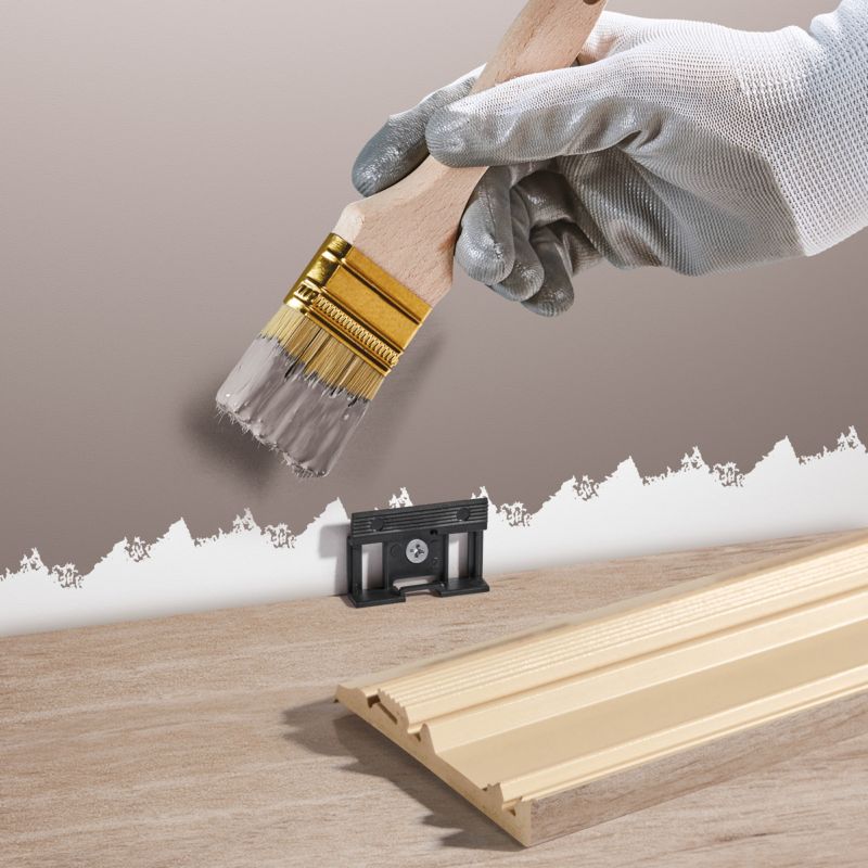 GoodHome Apus dekorativ PVC fodliste 10