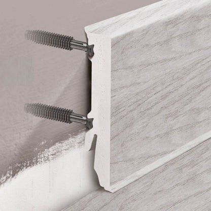 GoodHome Apus dekorativ PVC fodliste 30