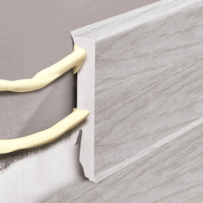 GoodHome Apus dekorativ PVC fodliste 30