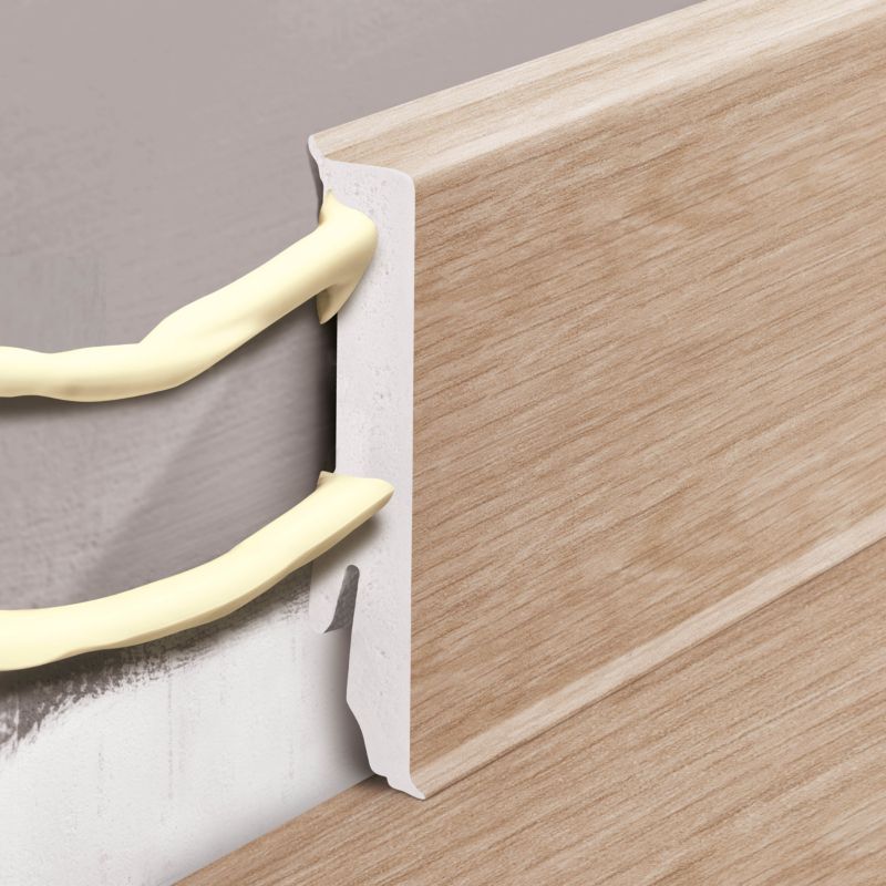 GoodHome Apus dekorativ PVC fodliste 60