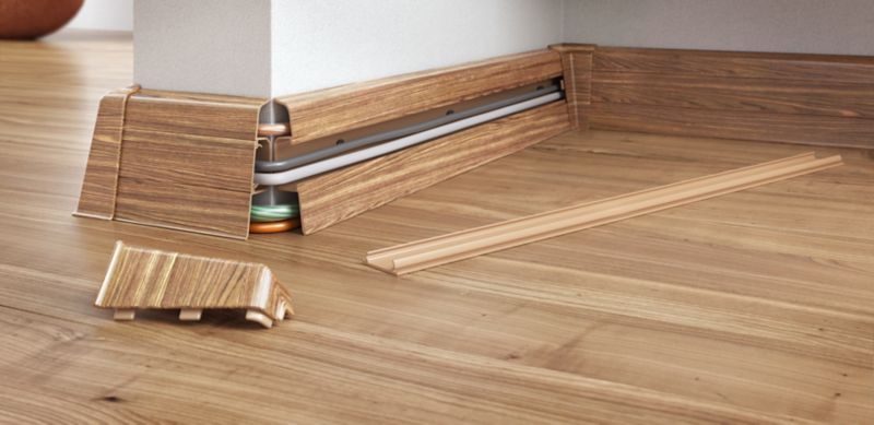 Listwa Przypodłogowa PCV 220 cm Biała 3663602530909
