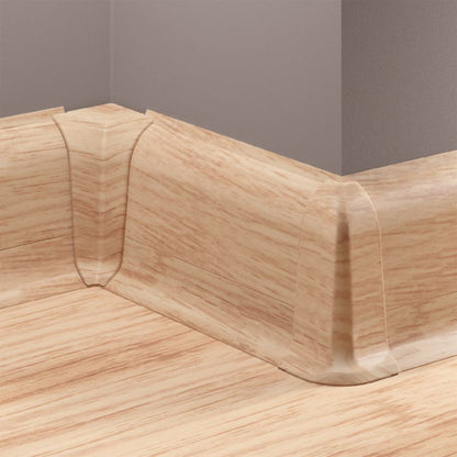 PVC Gulvliste 59 mm Natur Mat 220 cm