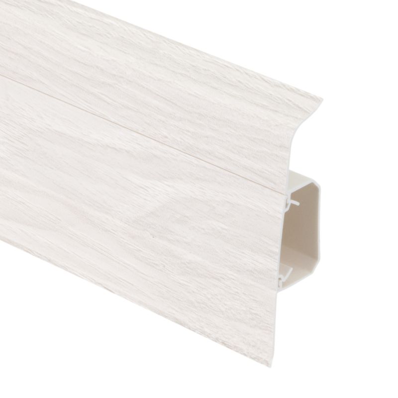 Listwa Przypodłogowa PCV 220 cm Biała 75 mm