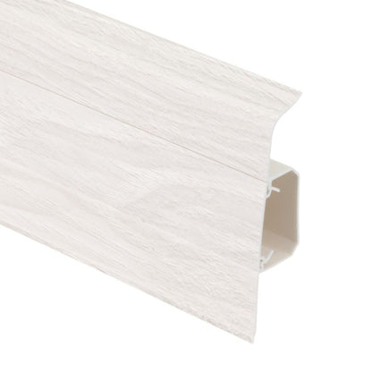 Listwa Przypodłogowa PCV 220 cm Biała 75 mm