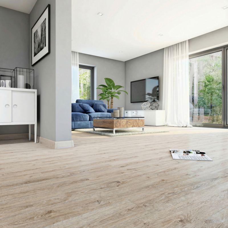 Listwa Przypodłogowa Szara Efekt Betonu 220 cm 16 Sztuk