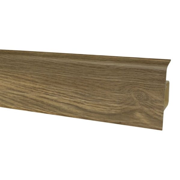 PVC Gulvliste 75 mm Egetræseffekt Natur 2,2 m