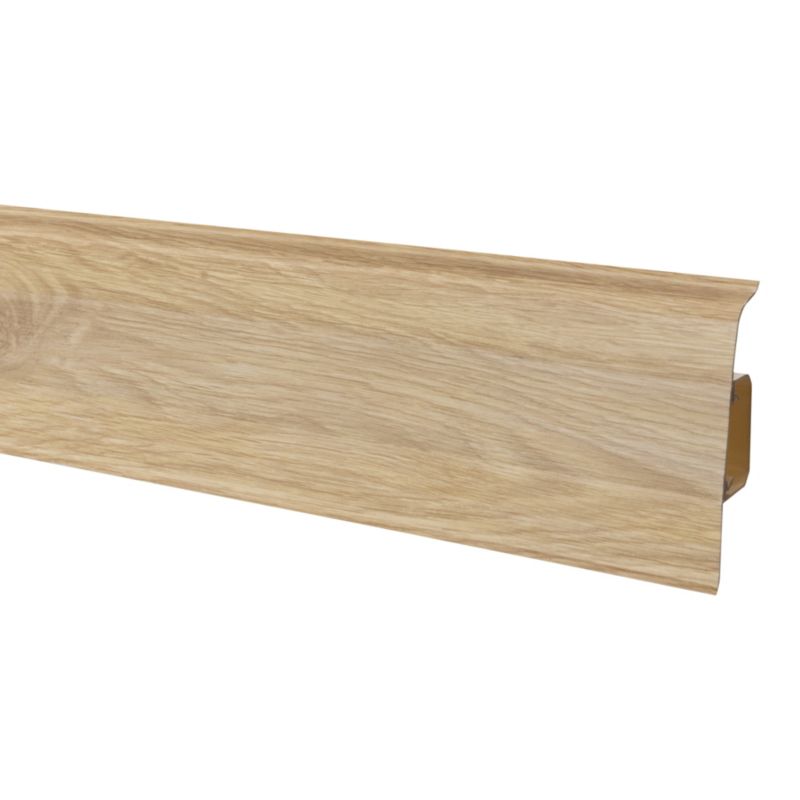 Listwa Przypodłogowa PVC 75 mm Efekt Dębu 2,2 m