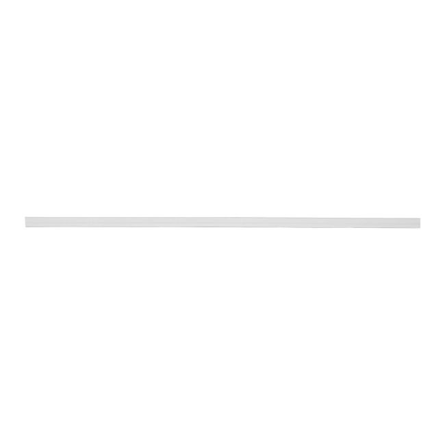 GoodHome Alisma afslutningsliste 240 x 3,5 cm hvid højglans